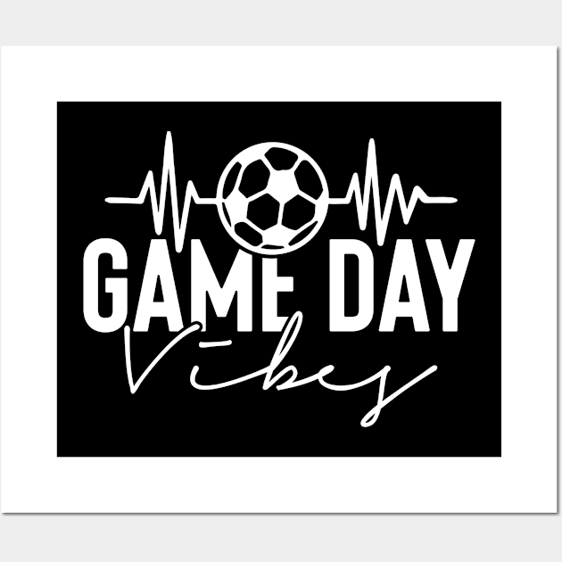 Game day vibes Wall Art by Teefold